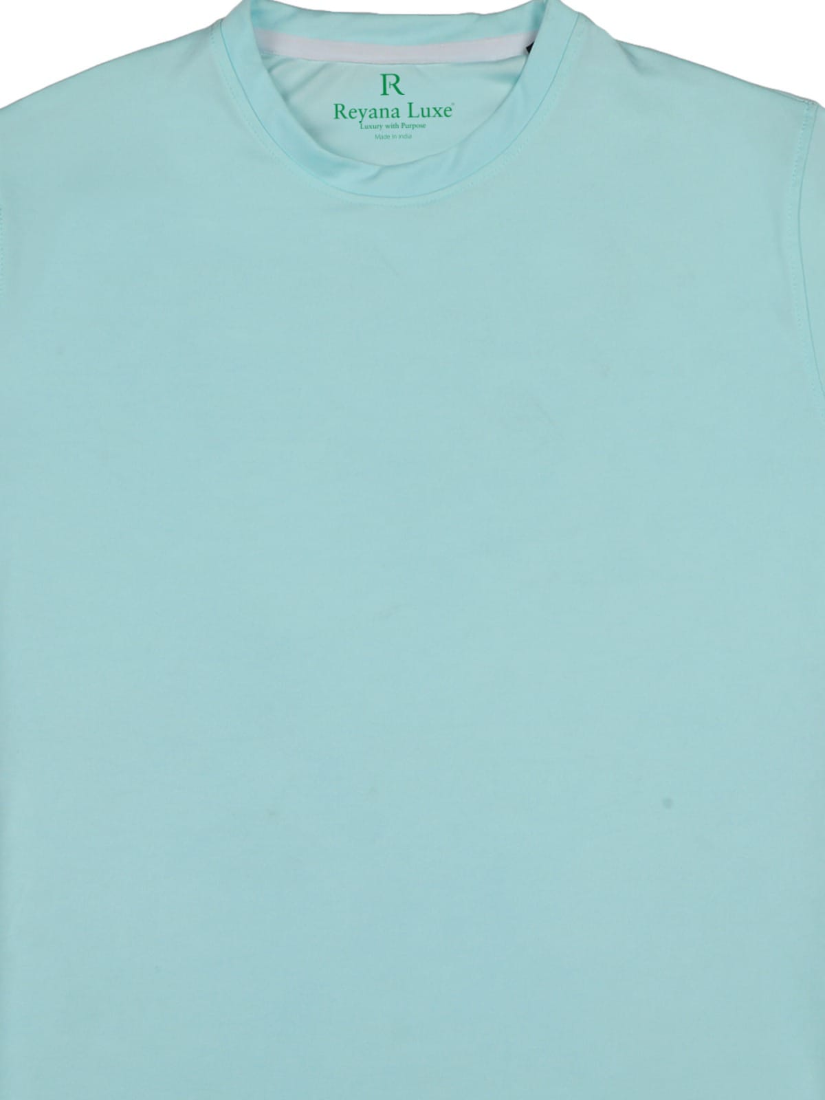 Recycled T-Shirt – Aqua Blue